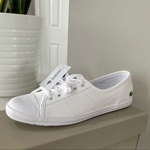 White Lacoste Sneakers BRAND NEW
